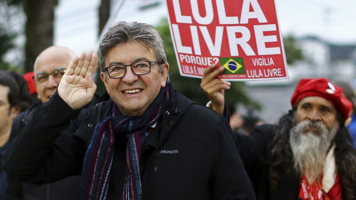 Líder da esquerda radical francesa visita Lula