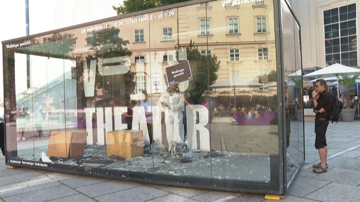 Promoción teatral a golpe de bate en Viena