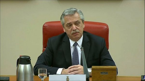 El candidato peronista Alberto Fernández habla en Madrid de la situación económica en Argentina El candidato peronista Alberto Fernández habla en Madrid de la situación económica en Argentina