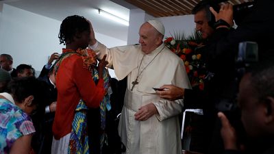 Pope Francis leads Mass on last day in Mozambique