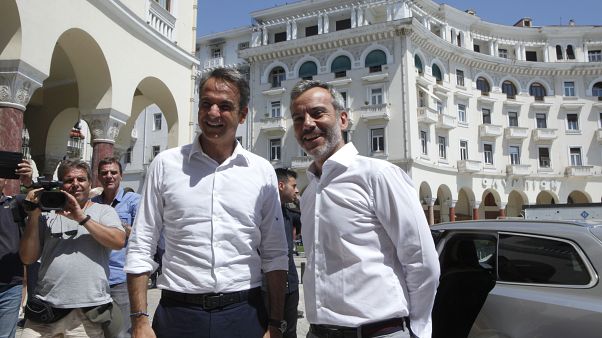 Στη Θεσσαλονίκη για την 84η ΔΕΘ ο Κυριάκος Μητσοτάκης Στη Θεσσαλονίκη για την 84η ΔΕΘ ο Κυριάκος Μητσοτάκης