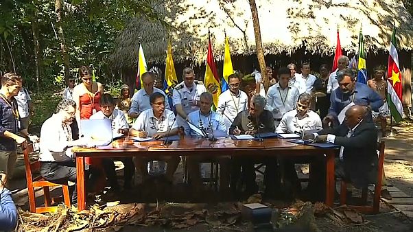 Amazonas-Anrainer schließen Pakt zum Schutz des Regenwalds Amazonas-Anrainer schließen Pakt zum Schutz des Regenwalds