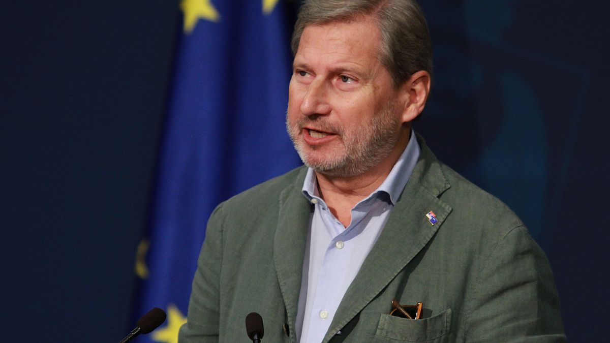 Avrupa Birliği (AB) Komisyonunun Genişlemeden Sorumlu Üyesi Johannes Hahn