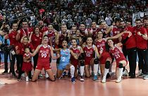 A Milli Kadın Voleybol Takımı, Avrupa Şampiyonası'nda finale yükseldi