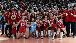 A Milli Kadın Voleybol Takımı, Avrupa Şampiyonası'nda finale yükseldi