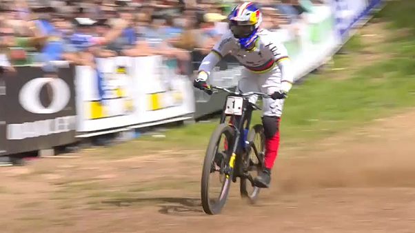 Bruni conquista Taça do Mundo de BTT downhill Bruni conquista Taça do Mundo de BTT downhill