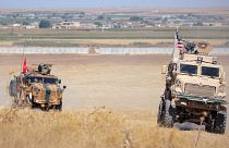 Patrouille conjointe turco-américaine en Syrie