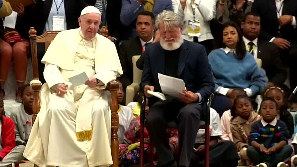 El papa visita la ciudad que salió de un basurero El papa visita la ciudad que salió de un basurero