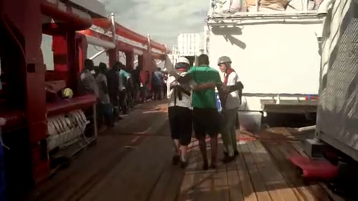 50 migrants sauvés en Méditerranée par l'Ocean Viking