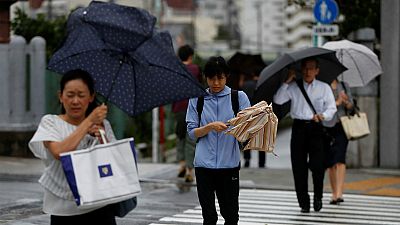 Il tifone Faxai sconvolge Tokyo