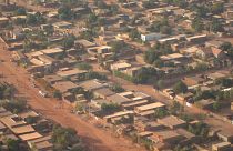 Burkina Faso'nun başkenti Ouagadougou'da bir mahalle
