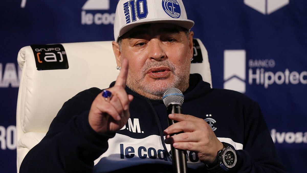 Gimnasia La Plata: presentato Diego Armando Maradona