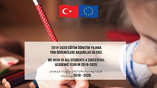 AB Türkiye Delegasyonu yeni öğretim yılı için Türkçe, Arapça ve İngilizce mesaj yayınladı