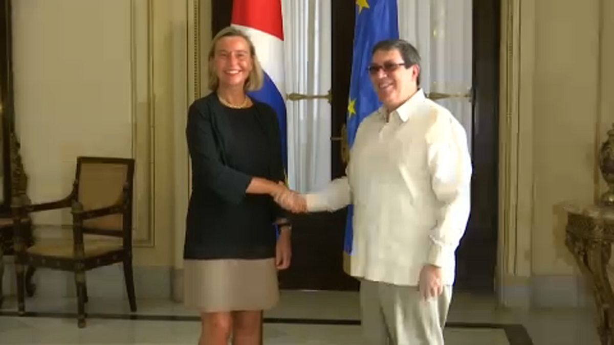 Mogherini zu Gesprächen in Kuba