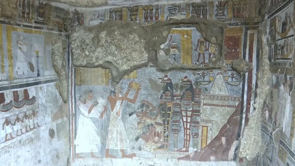 Egypte : deux nouveaux tombeaux inaugurés à Louxor