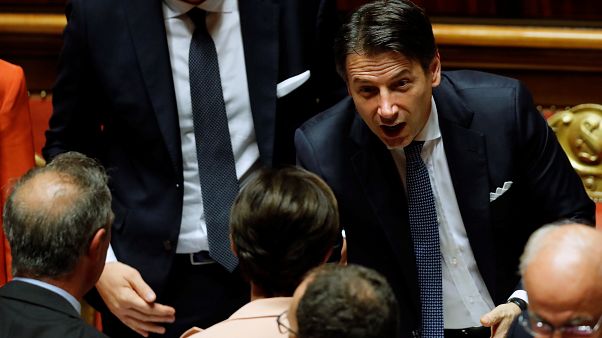 Italy's new government can get to work after getting senators' backing Italy's new government can get to work after getting senators' backing