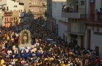 Watch: Catholics and Yoruba unite to celebrate Cuba's patron saint