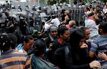درگیری پلیس با معترضان در ونزوئلا