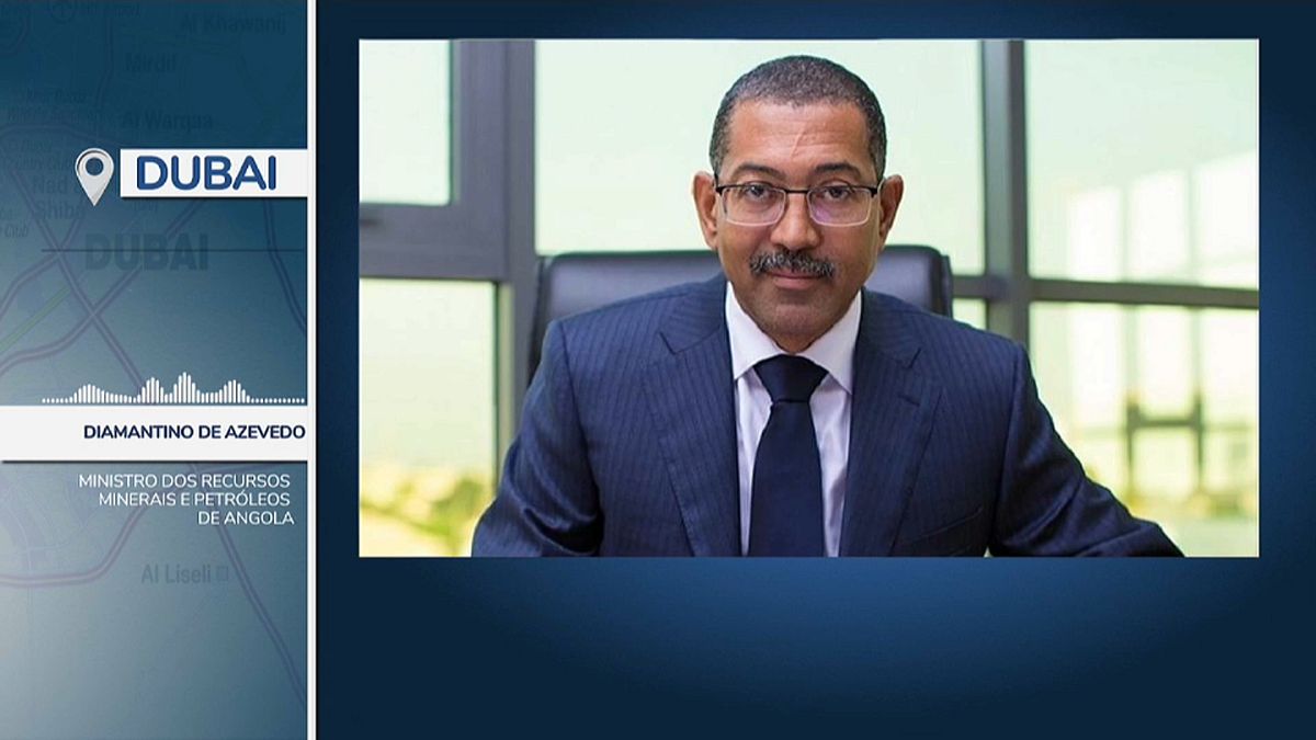 Ministro Diamantino de Azevedo explicou operação internacional à Euronews