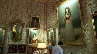 La duquesa de Alba vuelve al palacio de Liria a tiempo para su apertura