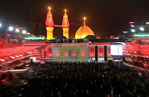 Shi'ite Muslims commemorate Ashura in the holy city of Kerbala