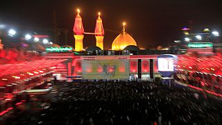 Shi'ite Muslims commemorate Ashura in the holy city of Kerbala