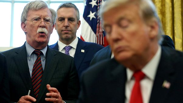 Pompeo verteidigt Trumps Entscheidung, Bolton zu entlassen Pompeo verteidigt Trumps Entscheidung, Bolton zu entlassen