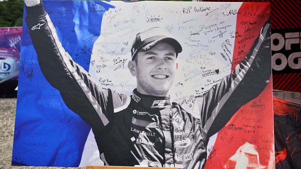 Trauerfeier für Anthoine Hubert (22) mit Mick Schumacher & Alain Prost Trauerfeier für Anthoine Hubert (22) mit Mick Schumacher & Alain Prost