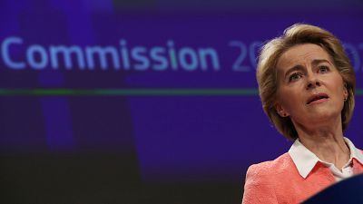 European Commission's president-designate Ursula von der Leyen in Brussels on September 10, 2019.