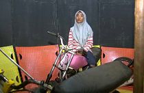 Apriliyani stages up to 300 shows a month at the carnival