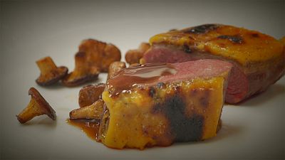 Chef Thierry Voisin's Duck with Miso and Mandarin Orange