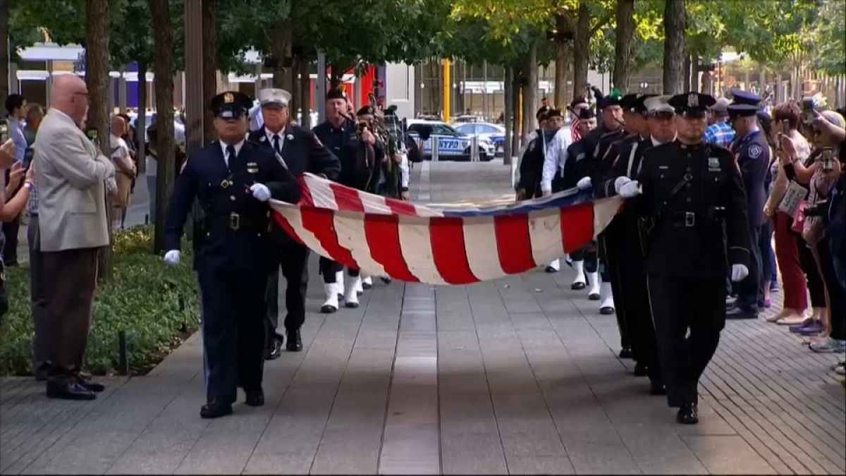 11 settembre: cerimonia a Ground Zero per le vittime delle Torri gemelle