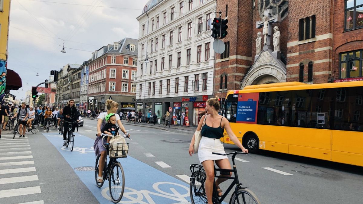Danimarka'nın başkenti Kopenhag, bisiklet dostu şehirler sıralamasında zirvede