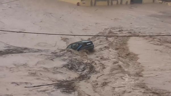 Las lluvias torrenciales se cobran dos vidas en España Las lluvias torrenciales se cobran dos vidas en España
