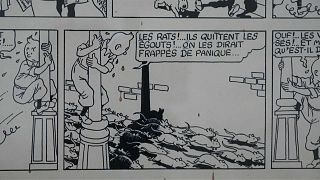 Tintin : une planche de "L'étoile mystérieuse" aux enchères le 18 septembre 