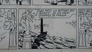 Újabb Tintin-rajz kerül kalapács alá