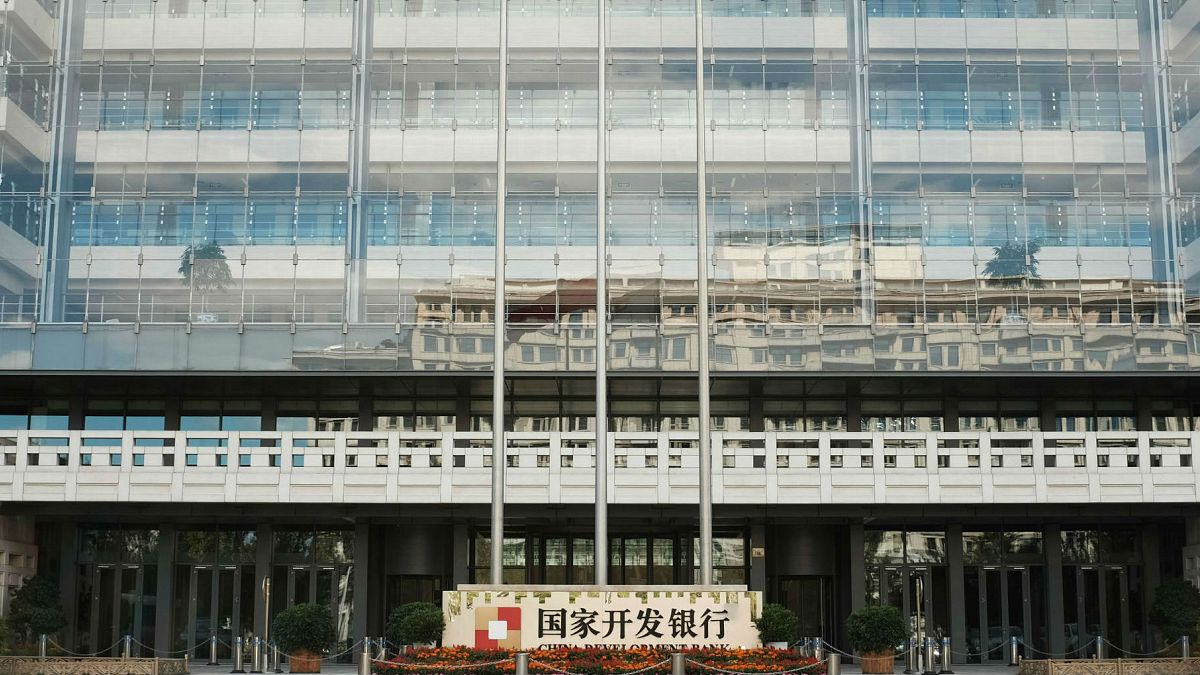 Çin Kalkınma Bankası (China Development Bank) merkez binası. Pekin / Çin