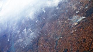 مشاهده آتش سوزی در آمازون و طوفان دورین از فضا
