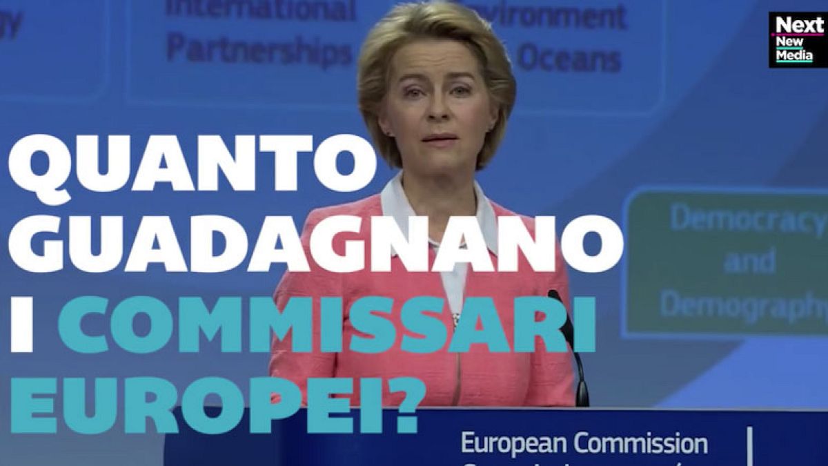 VIDEO: Quanto guadagnano i commissari europei?