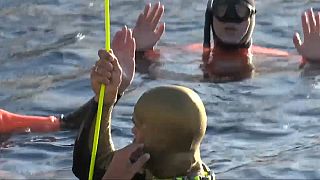 Freediving: Alexey Molchanov a 118 metri sott'acqua
