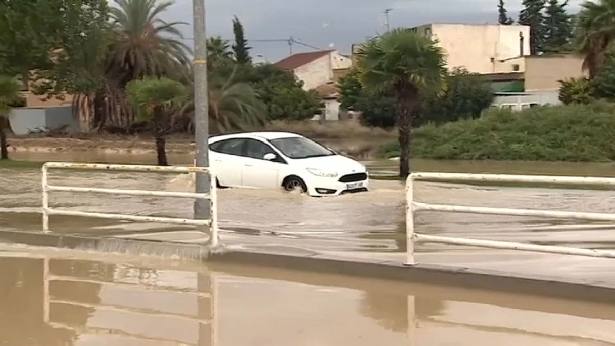 Le sud-est de l'Espagne frappé par des inondations exceptionnelles