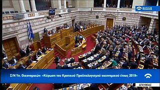 Greek parliament approves 2019 budget, the first since exiting bailouts
