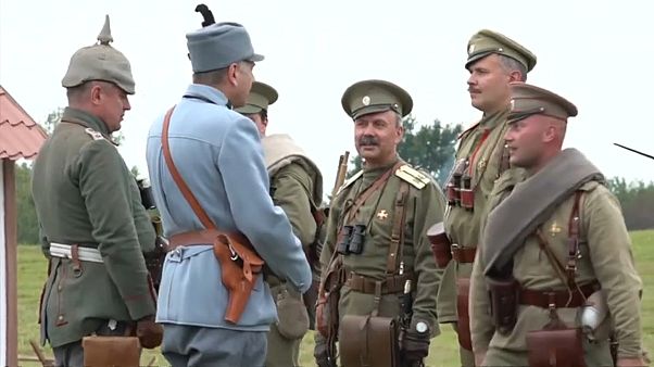 Nachgespielt - die erste russisch-deutsche Schlacht des 1. Weltkriegs Nachgespielt - die erste russisch-deutsche Schlacht des 1. Weltkriegs