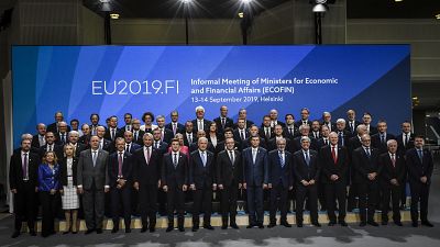 Les ministres des Finances de l'UE à Helsinki le 13 septembre.