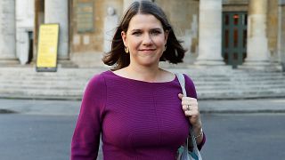 Britain's Liberal Democrats leader Jo Swinson leaves BBC studios in London, Britain, September 15, 2019. 