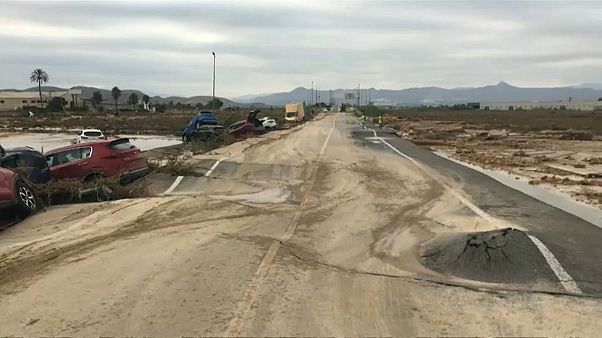 Estragos tras la gota fría Estragos tras la gota fría