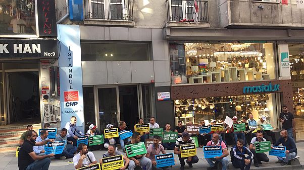 İBB'den çıkarılan işçiler İBB'den çıkarılan işçiler