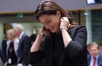 Varga Judit a brüsszeli meghallgatás előtt, 2019 szeptember 16-án