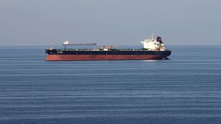 Oil tankers in the Strait of Hormuz on December 21, 2018.