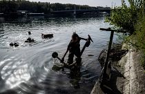 Lione, oltre 100 monopattini elettrici ripescati dal fiume in tre ore